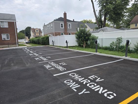 EV charger at Bell Park Manor-Terrace