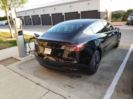 EV charger at Concord Station - Building 5