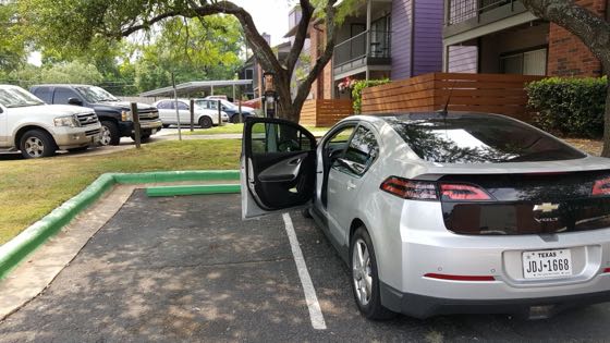 EV charger at The Violet