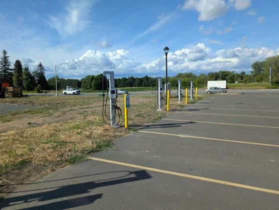 EV charger at Crowne Plaza Albany - Desmond Hotel by IHG