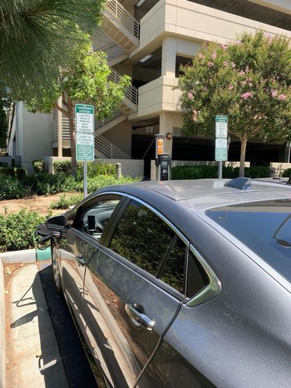 EV charger at Chino Hills City Hall