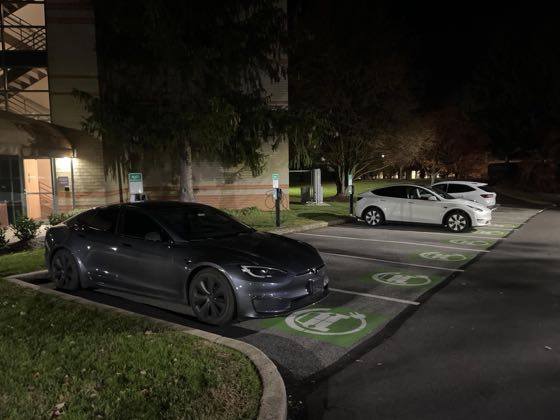 EV charger at The Desmond