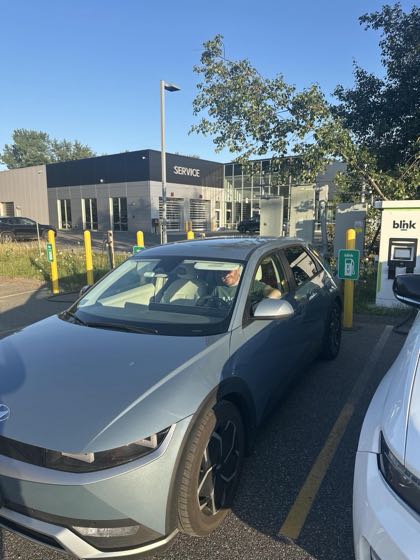 EV charger at Bertera Automobile Truck