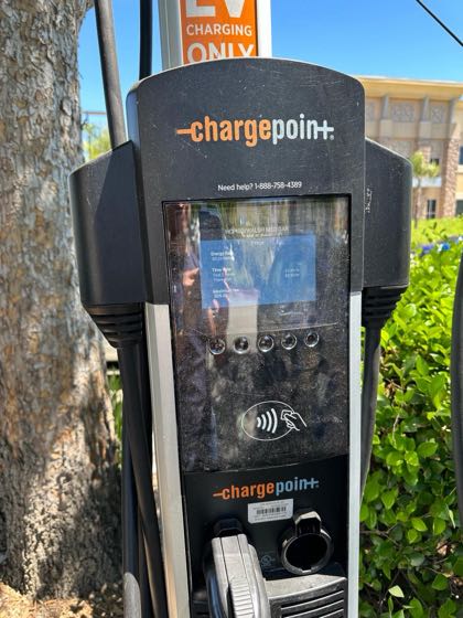 EV charger at Golden Triangle Surgicenter