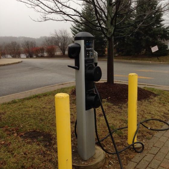 EV charger at Kohl's