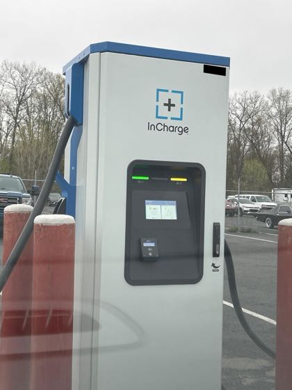 EV charger at Ed Koehn Chevrolet - Outer Lot