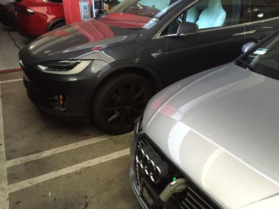 EV charger at Westfield Topanga - Nordstrom