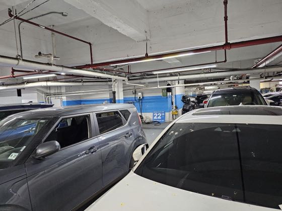 EV charger at Central Parking