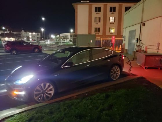 EV charger at DoubleTree by Hilton