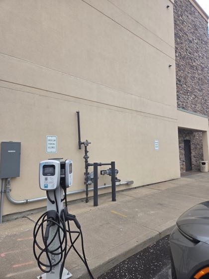EV charger at Courtyard By Marriott Oneonta