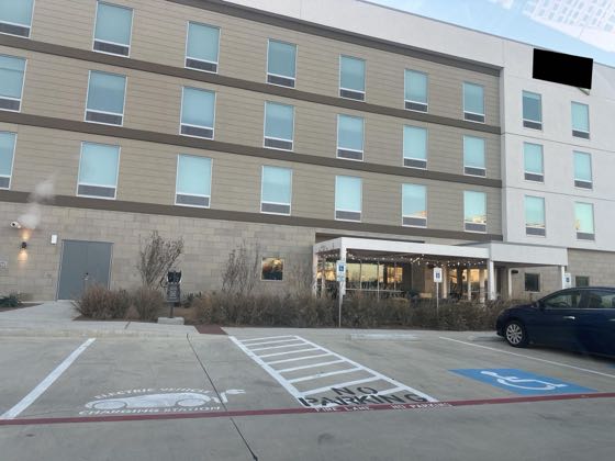 EV charger at Home2 Suites