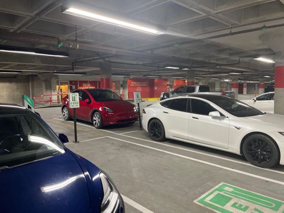 EV charger at Hyatt Regency - South Garage