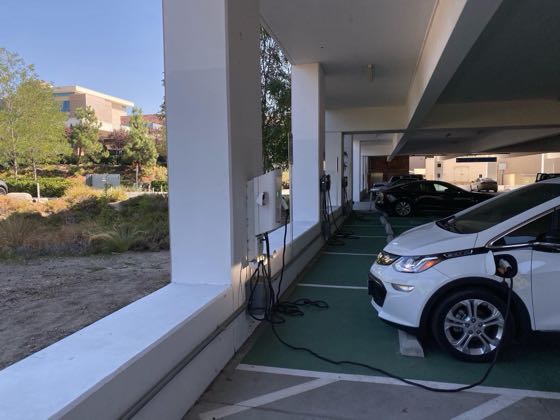 EV charger at Viejas Casino & Resort