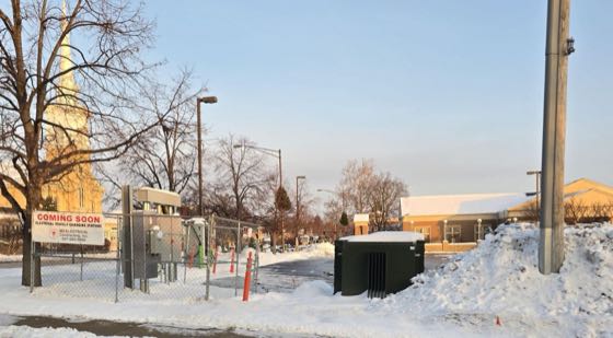 EV charger at Batavia Library