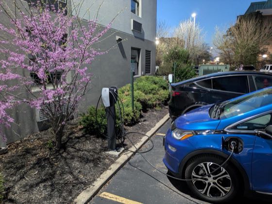 EV charger at Best Western Schaumburg – O’Hare NW
