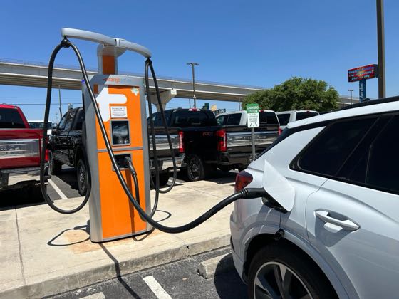 EV charger at Jordan Ford