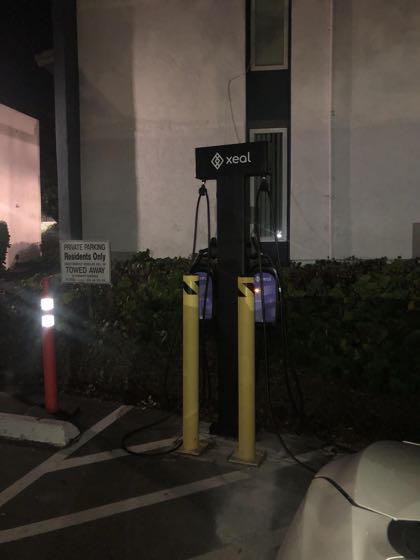 EV charger at Colonnade At Fletcher Hills