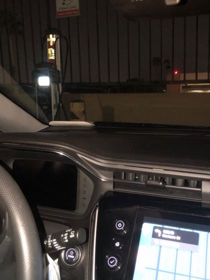 EV charger at Northridge Hospital Medical Center