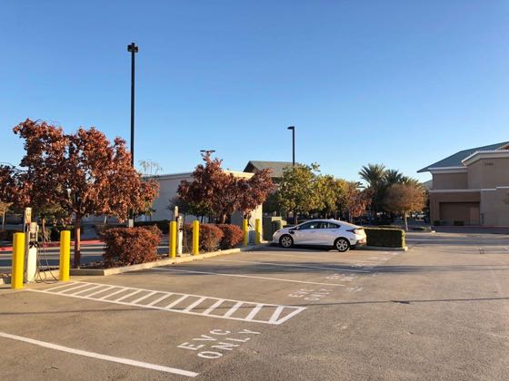 EV charger at The Shops At Dos Lagos