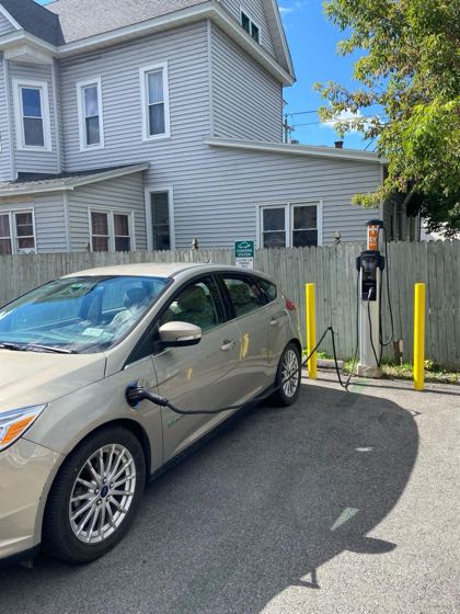 EV charger at Fulton County Municipal Building