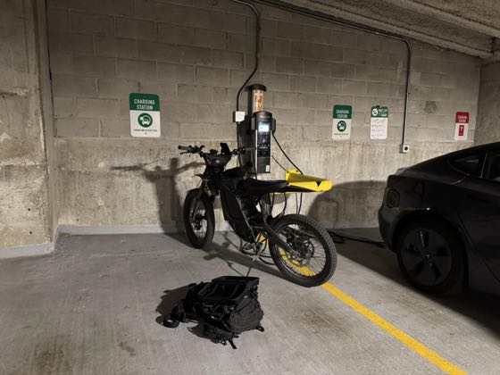 EV charger at 1330 W Fulton Market Parking