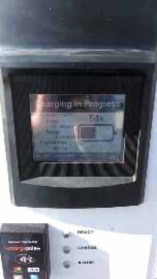 EV charger at Carson Nissan - Front