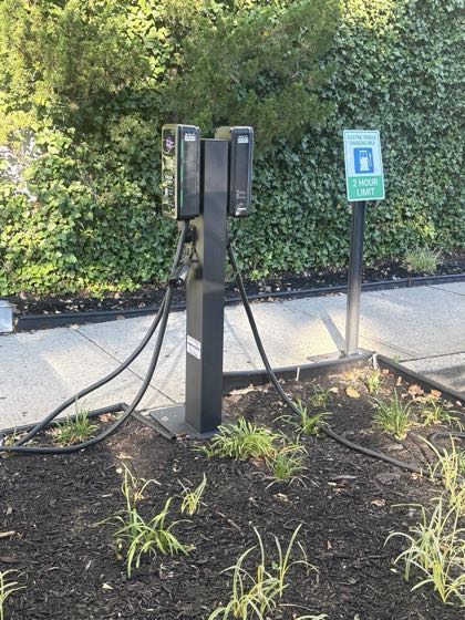 EV charger at Sportsplex at Metuchen