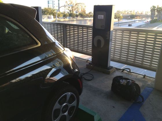 EV charger at 100 Oceangate