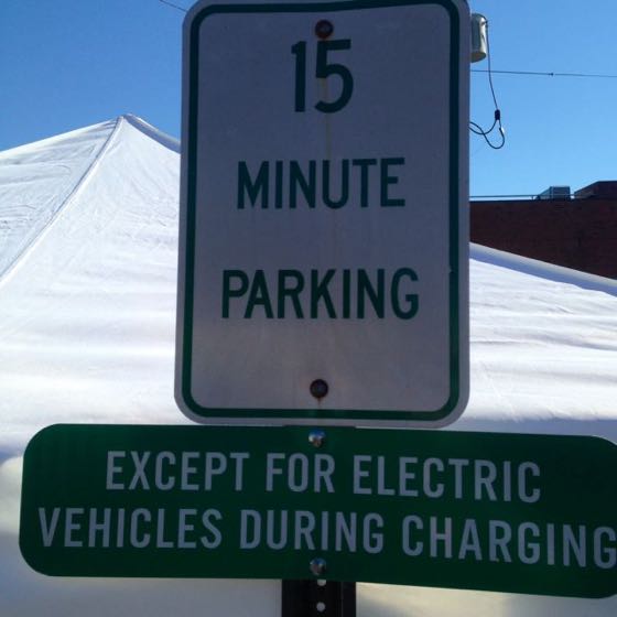EV charger at Haverstraw Town Hall
