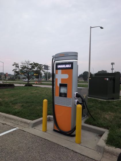 EV charger at Home Depot Madison