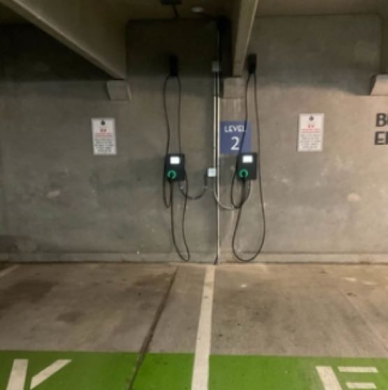 EV charger at Vitruvian West III