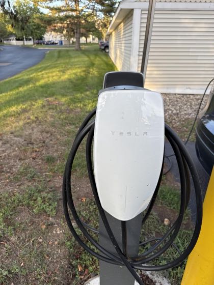 EV charger at Drakes Pond Apartments