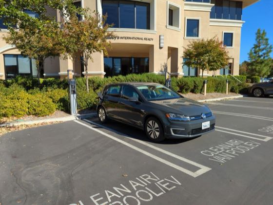 EV charger at Westlake Park Place - Building 3075