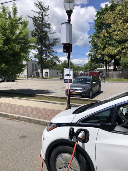 EV charger at Glens Falls Broad Street