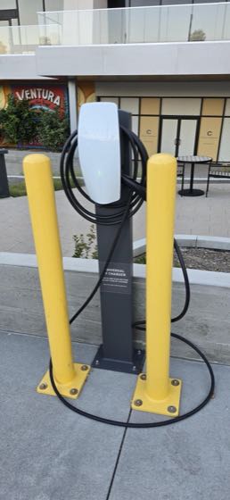 EV charger at 14150 Riverside Dr