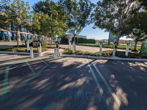 EV charger at Johnson & Johnson