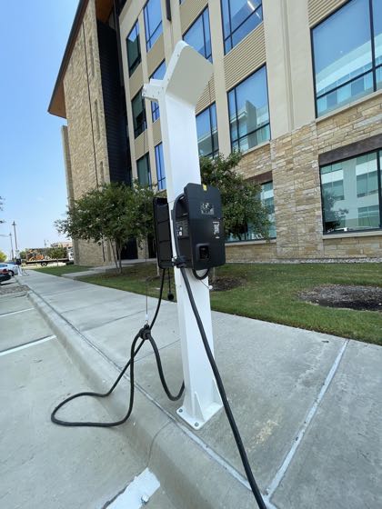 EV charger at 3100 Olympus Blvd