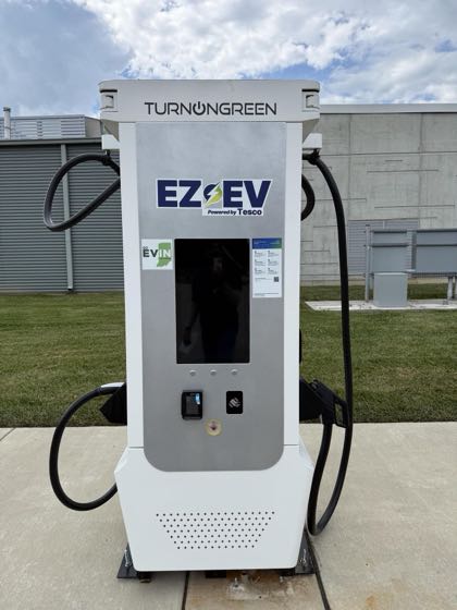 EV charger at Battery Innovation Center