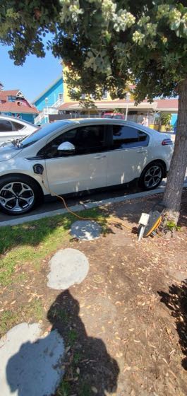 EV charger at Shoreline Village