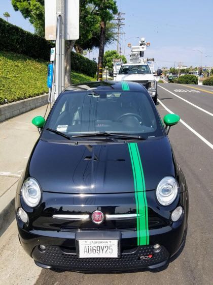 EV charger at W 19th St Parking/Charging