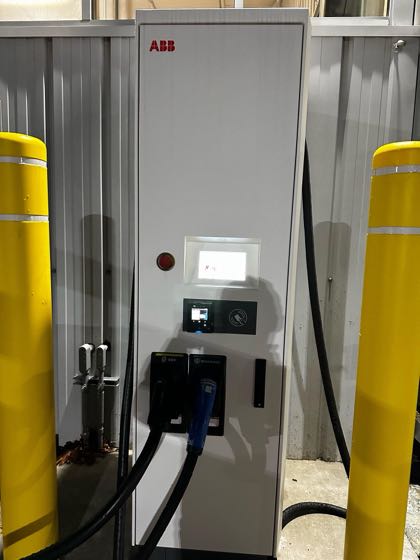 EV charger at Cole Nissan (1)