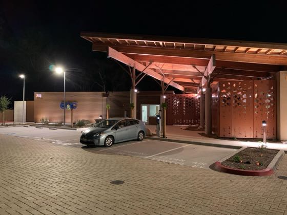 EV charger at Nature Preschool