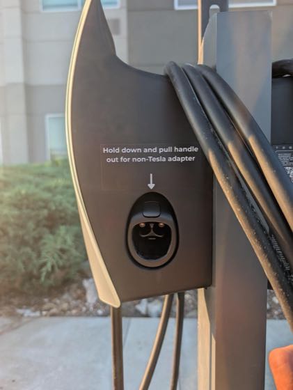 EV charger at Tru Hotel