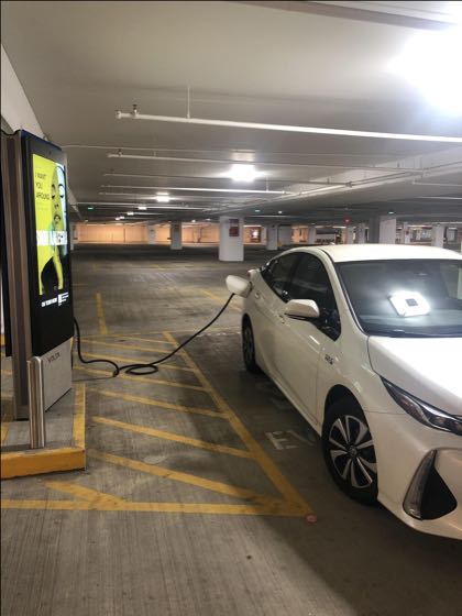 EV charger at The SoNo Collection