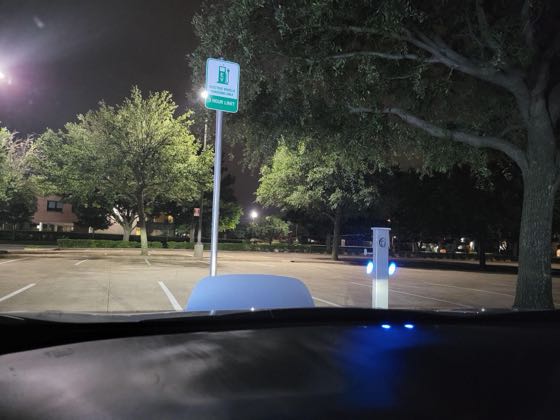 EV charger at West Park Village - Cinemark Movies 10
