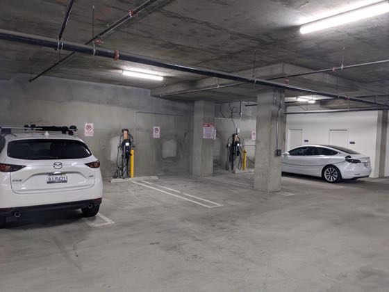 EV charger at Trader Joe's
