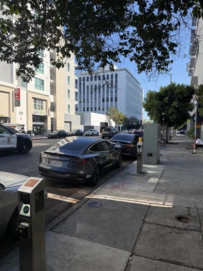 EV charger at 615 S Virgil St