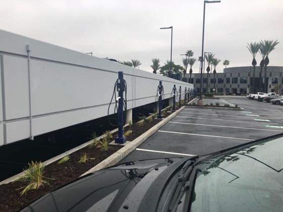 EV charger at Lakeshore Center Business Complex