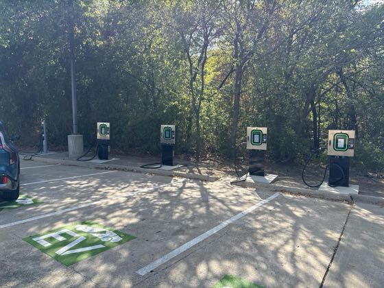EV charger at 2301 Creekview