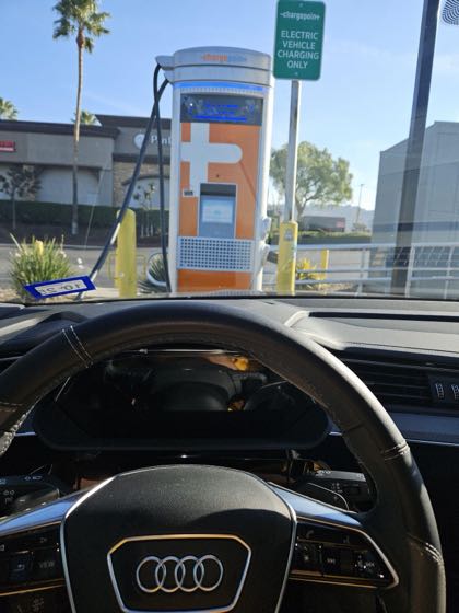 EV charger at Hidden Valley Plaza